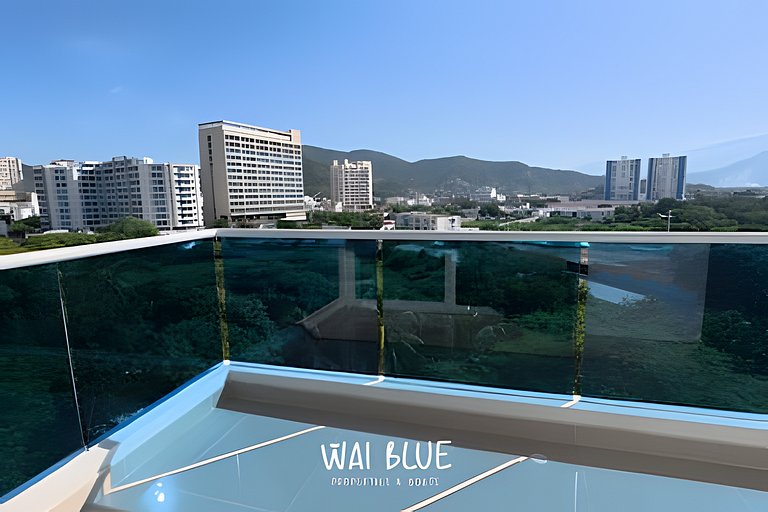 Apt Luxury/Balcón/Piscina/Playa. RDME10 WaiBlue