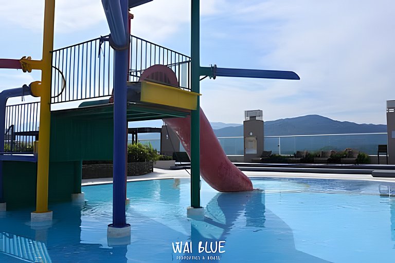 Apt Luxury/Balcón/Piscina/Playa. RDME10 WaiBlue