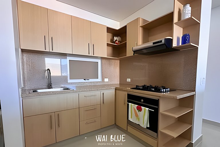 Apt Luxury/Balcón/Piscina/Playa. RDME10 WaiBlue