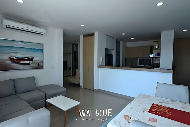 Apt Luxury/Balcón/Piscina/Playa. RDME10 WaiBlue