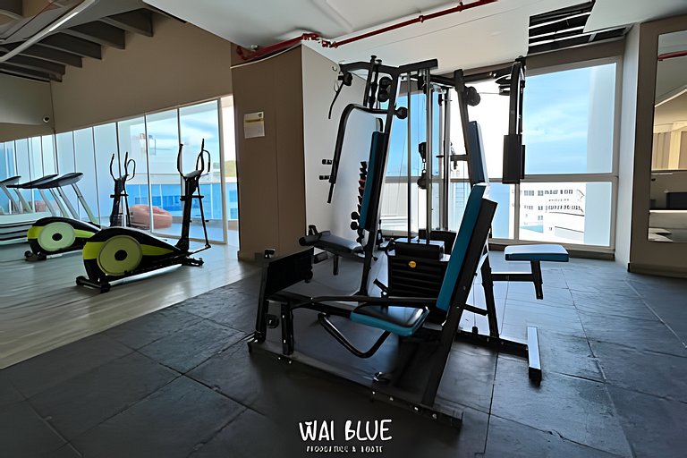 Apt Luxury/Balcón/Piscina/Playa. RDME10 WaiBlue