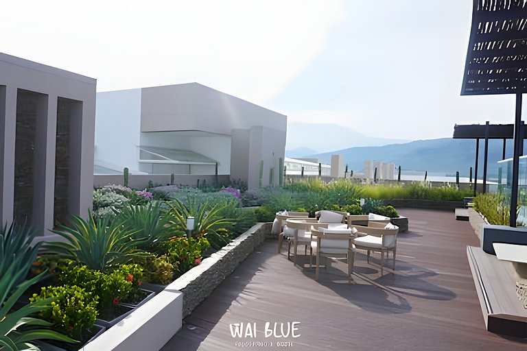 Apt Luxury/Balcón/Piscina/Playa. RDME10 WaiBlue