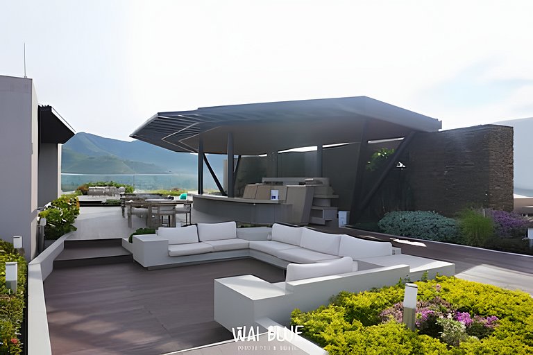Apt Luxury/Balcón/Piscina/Playa. RDME10 WaiBlue