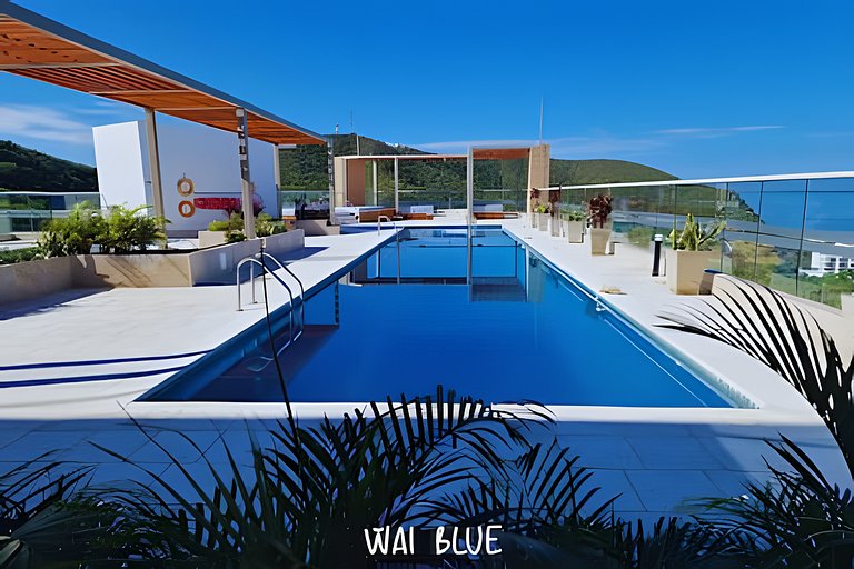 Apto Deluxe. Piscina y Vista al Mar. SSH06 WaiBlue