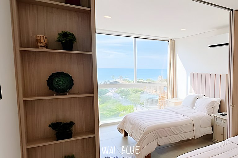 Apto Deluxe. Piscina y Vista al Mar. SSH06 WaiBlue