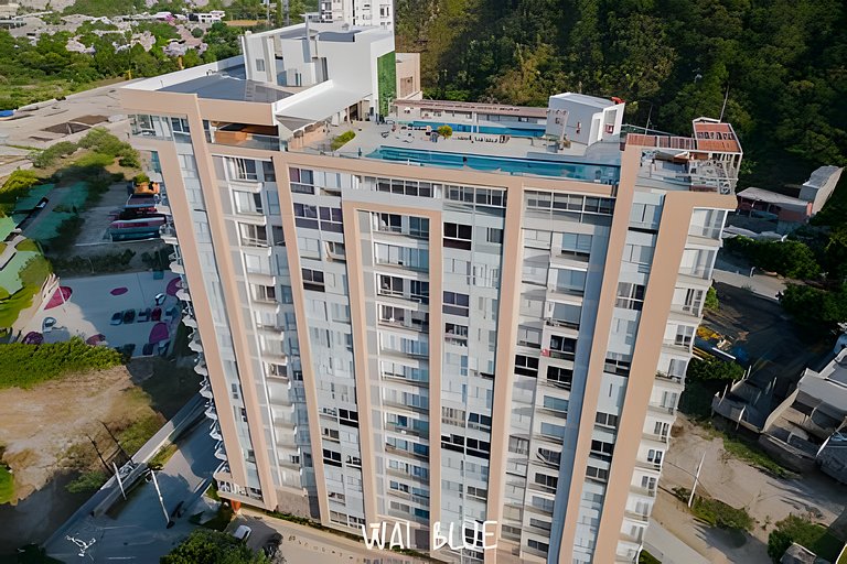 Apto Deluxe. Piscina y Vista al Mar. SSH06 WaiBlue