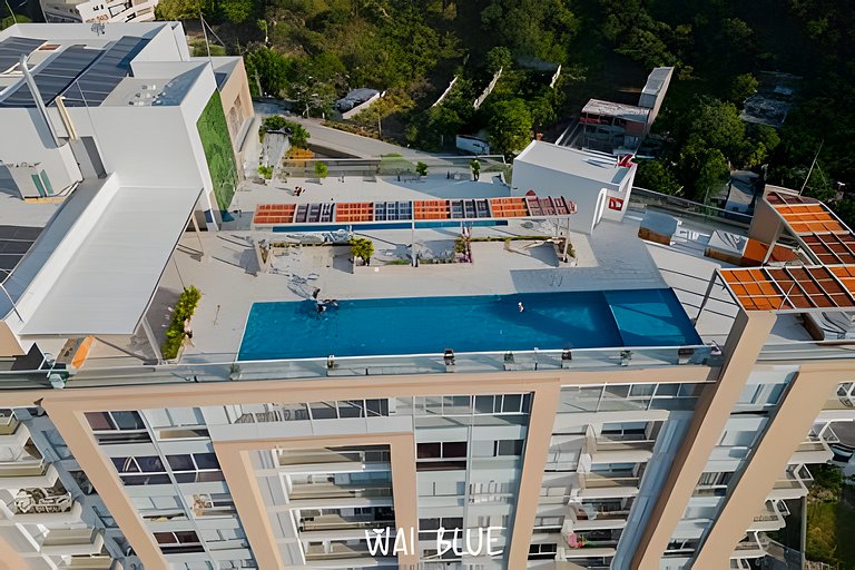 Apto Deluxe. Piscina y Vista al Mar. SSH06 WaiBlue