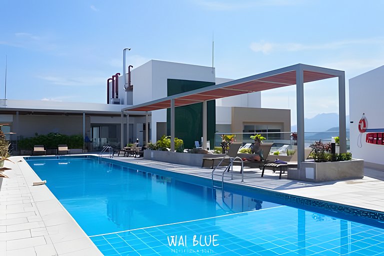Apto Deluxe. Piscina y Vista al Mar. SSH06 WaiBlue