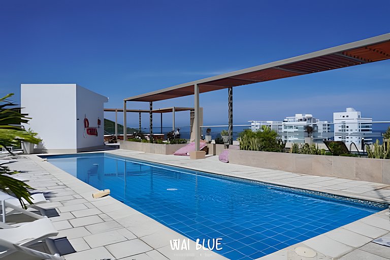 Apto Deluxe. Piscina y Vista al Mar. SSH06 WaiBlue