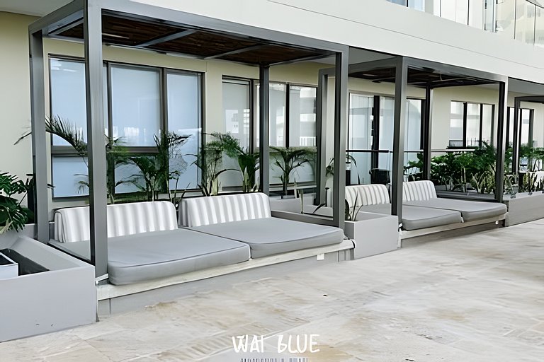 Wai Blue/Apartamento con piscina/Reserva del mar 2