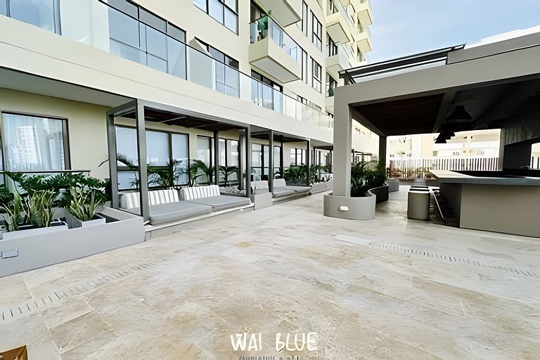 Wai Blue/Apartamento con piscina/Reserva del mar 2
