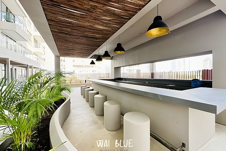Wai Blue/Apartamento con piscina/Reserva del mar 2