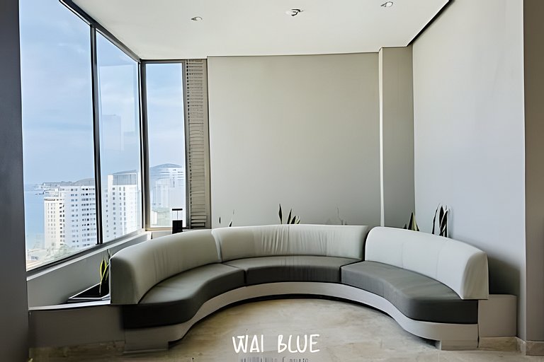 Wai Blue/Apartamento con piscina/Reserva del mar 2