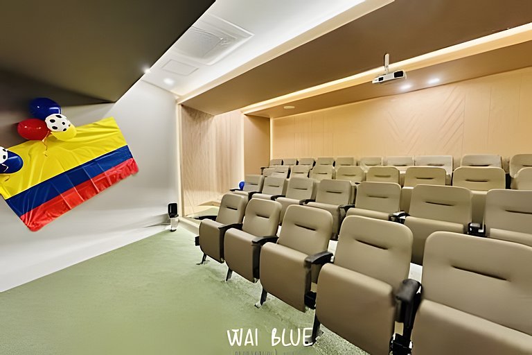 Wai Blue/Apartamento con piscina/Reserva del mar 2